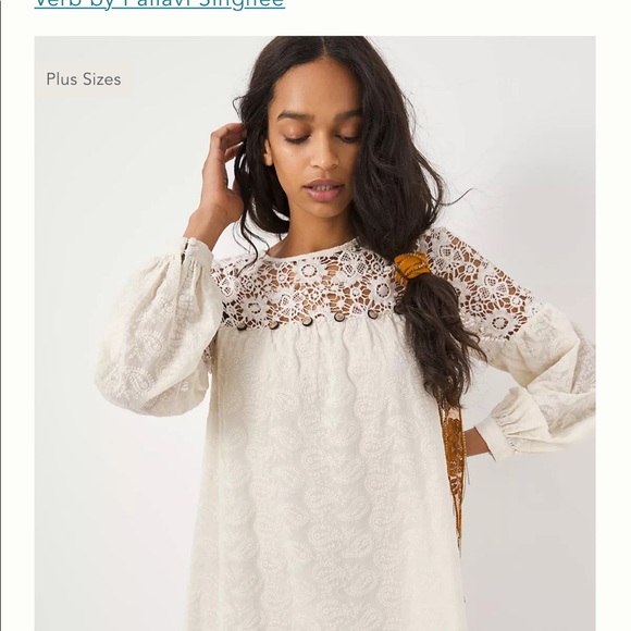 Anthropologie Josephine Lace Tunic Dress, size S, NWT - Picture 2 of 7